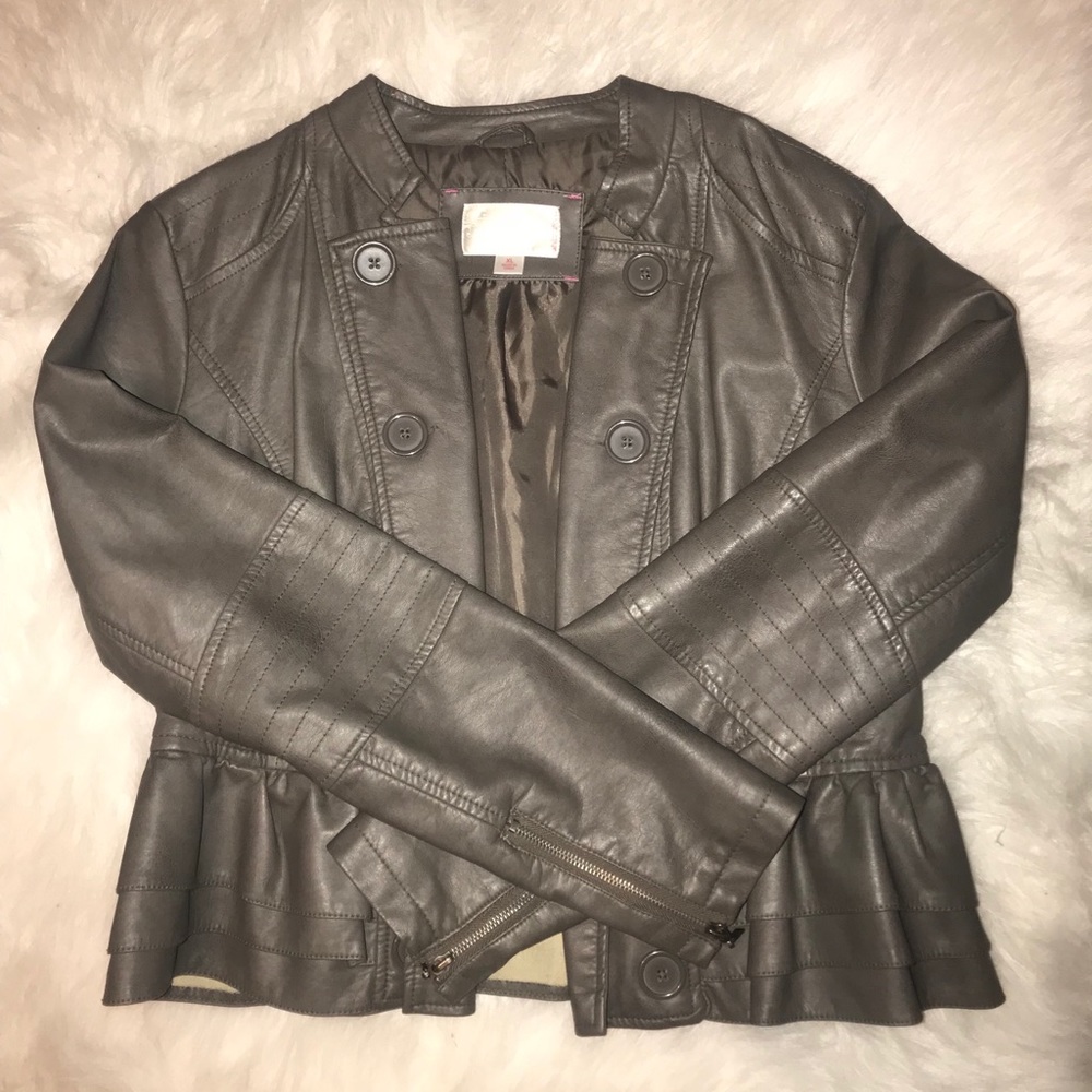 Xhilaration Faux Leather Jacket